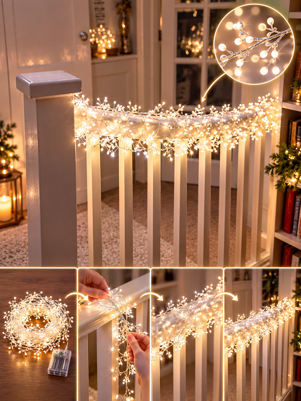 Cluster Door Lights - Cool White