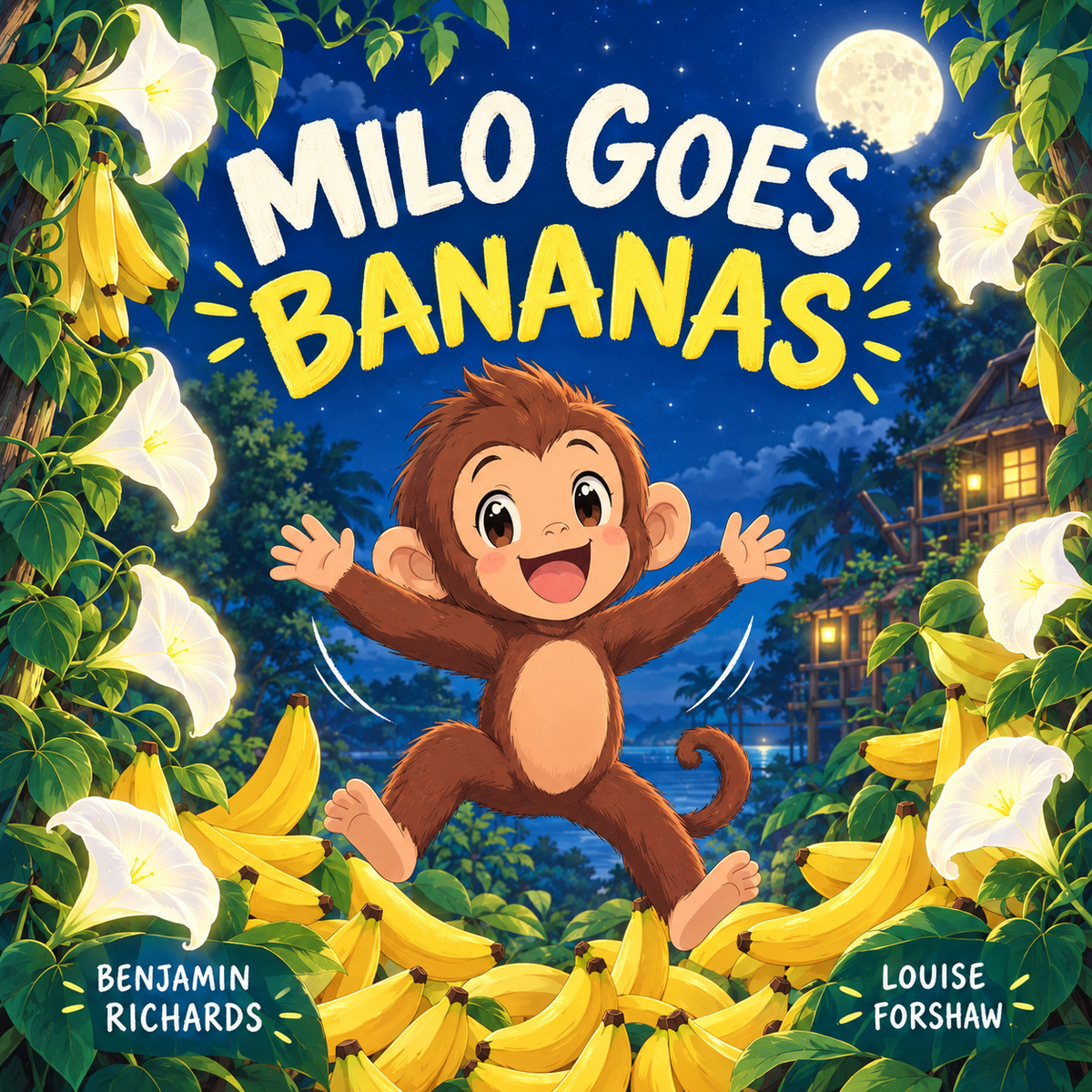 Milo Goes Bananas Children's Book
