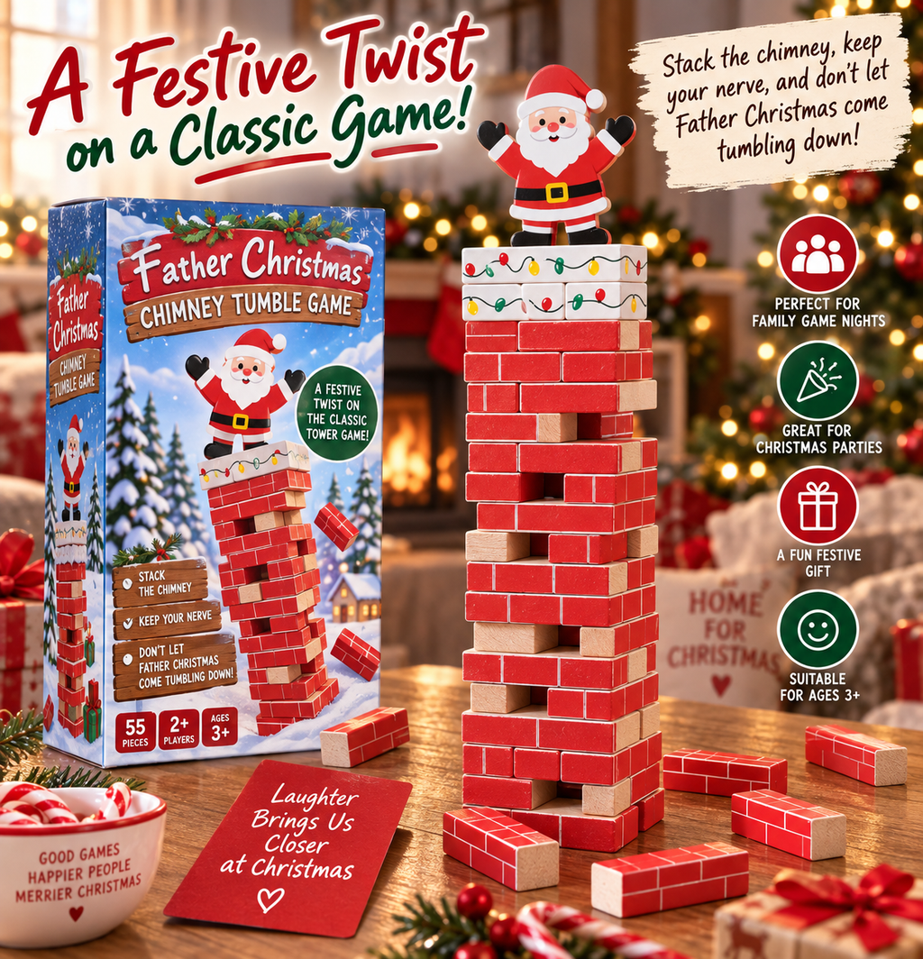 Father Christmas Chimney Tumble Game