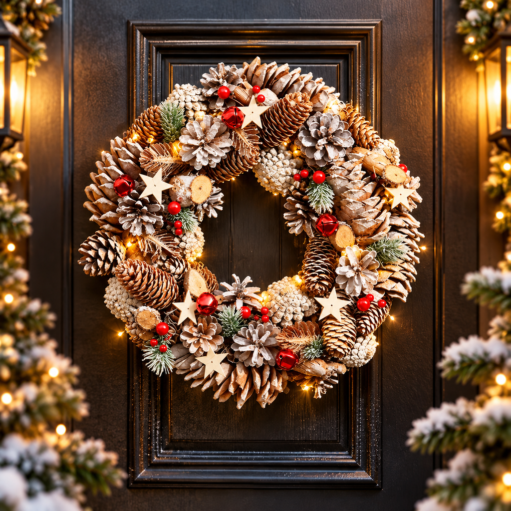 Handcrafted Wreath - Frost