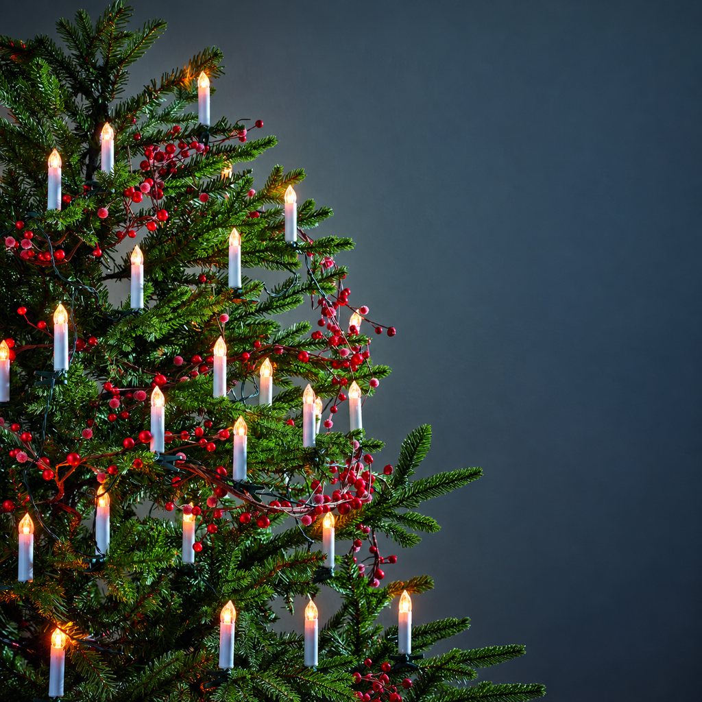 Tree Candles - Set of 30